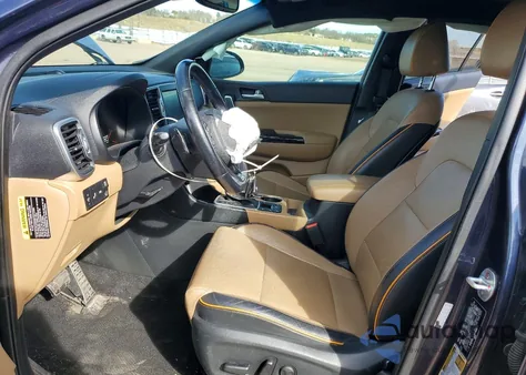 2019 Kia Sportage Sx Turbo z USA, uszkodzony, nr VIN KNDPRCA67K7568572